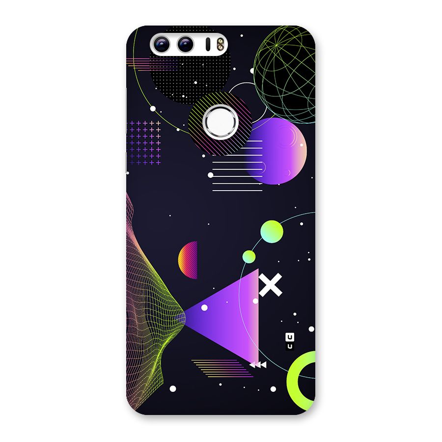 Geometrical Wireframe Back Case for Honor 8