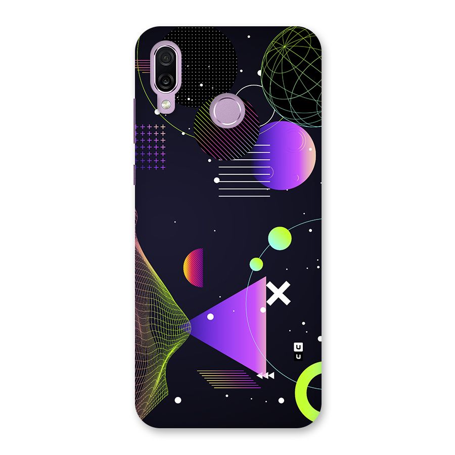Geometrical Wireframe Back Case for Honor Play
