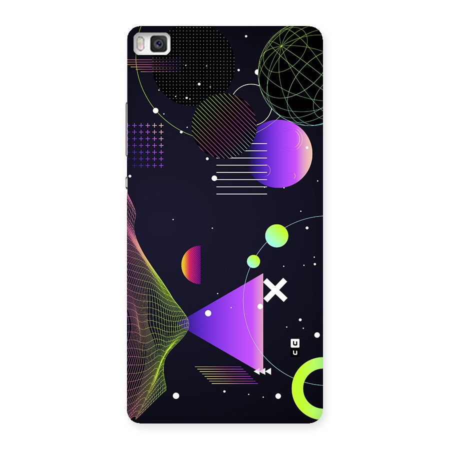 Geometrical Wireframe Back Case for Huawei P8