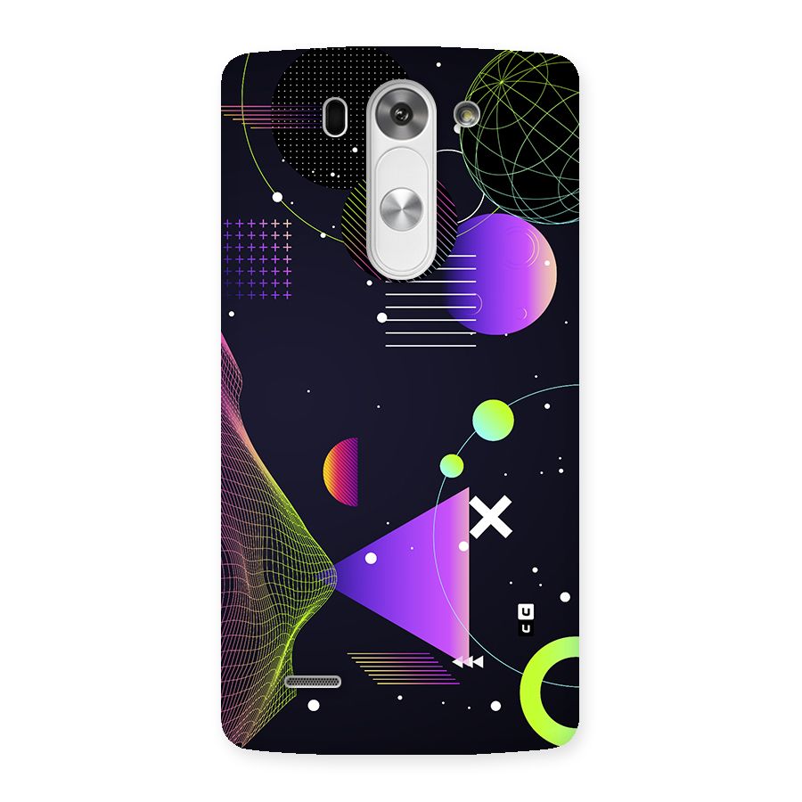 Geometrical Wireframe Back Case for LG G3 Beat