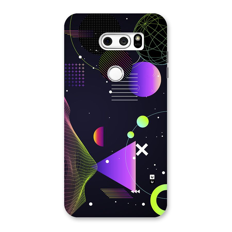Geometrical Wireframe Back Case for LG V30
