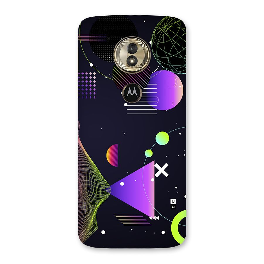 Geometrical Wireframe Back Case for Moto G6 Play