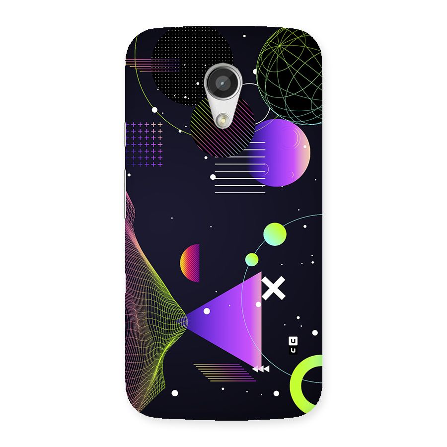 Geometrical Wireframe Back Case for Moto G 2nd Gen