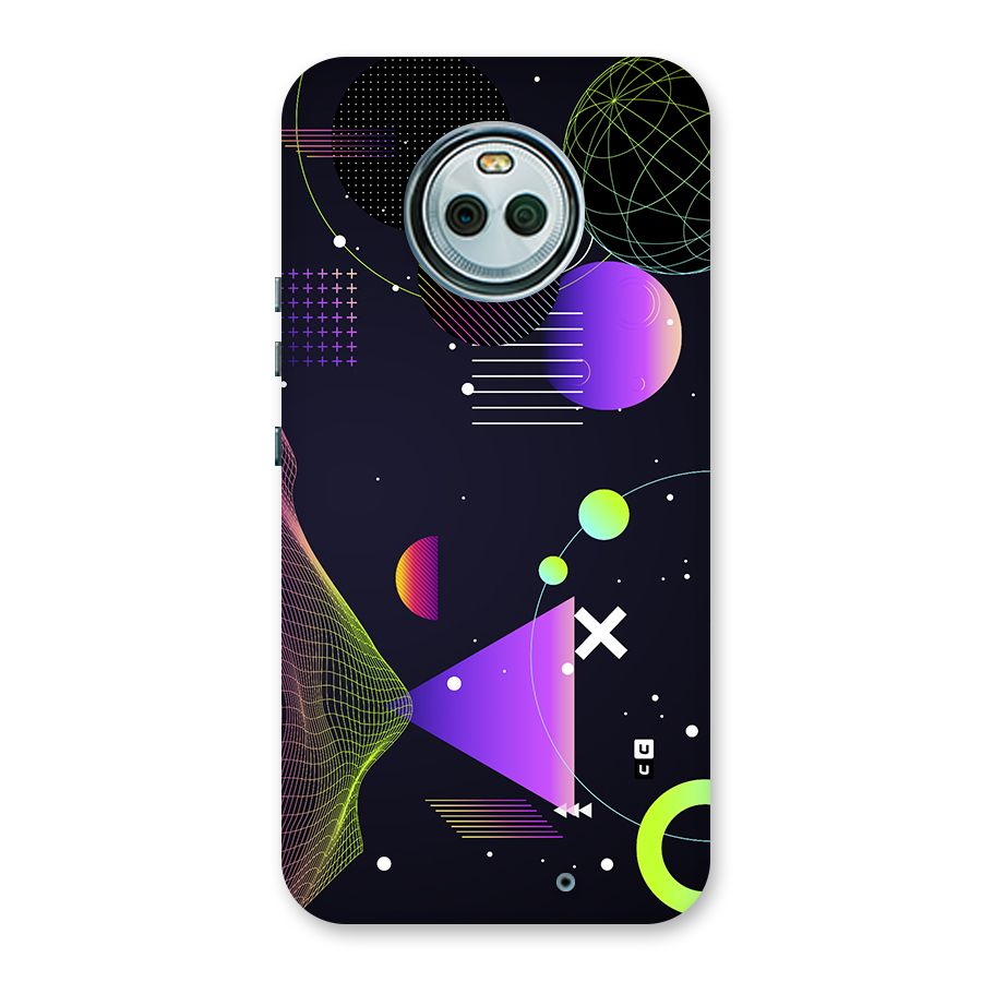 Geometrical Wireframe Back Case for Moto X4