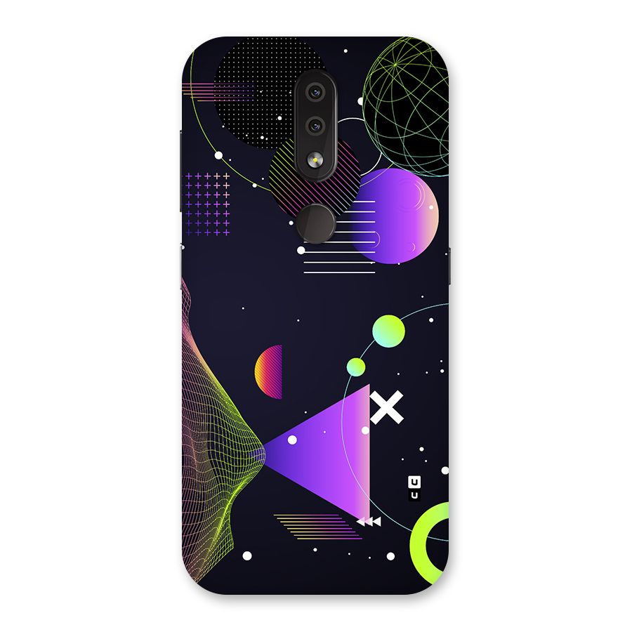Geometrical Wireframe Back Case for Nokia 4.2