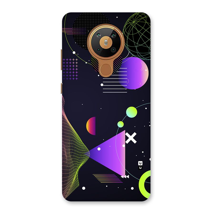 Geometrical Wireframe Back Case for Nokia 5.3