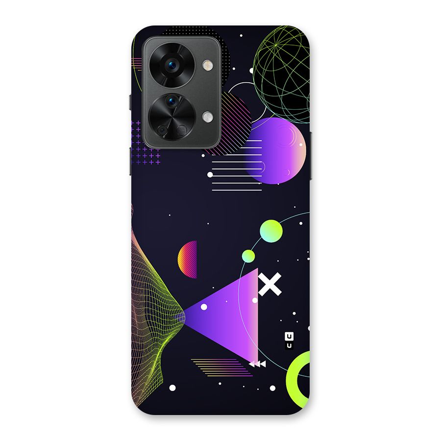 Geometrical Wireframe Back Case for OnePlus Nord 2T