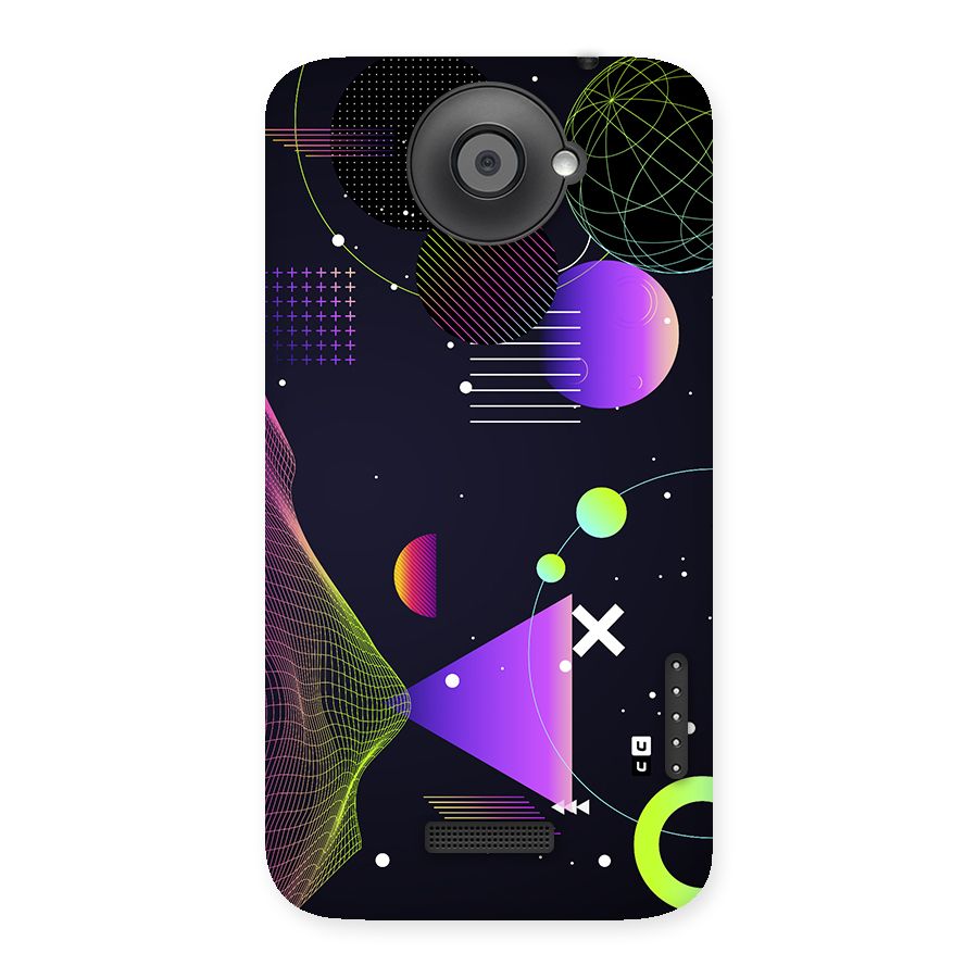 Geometrical Wireframe Back Case for One X