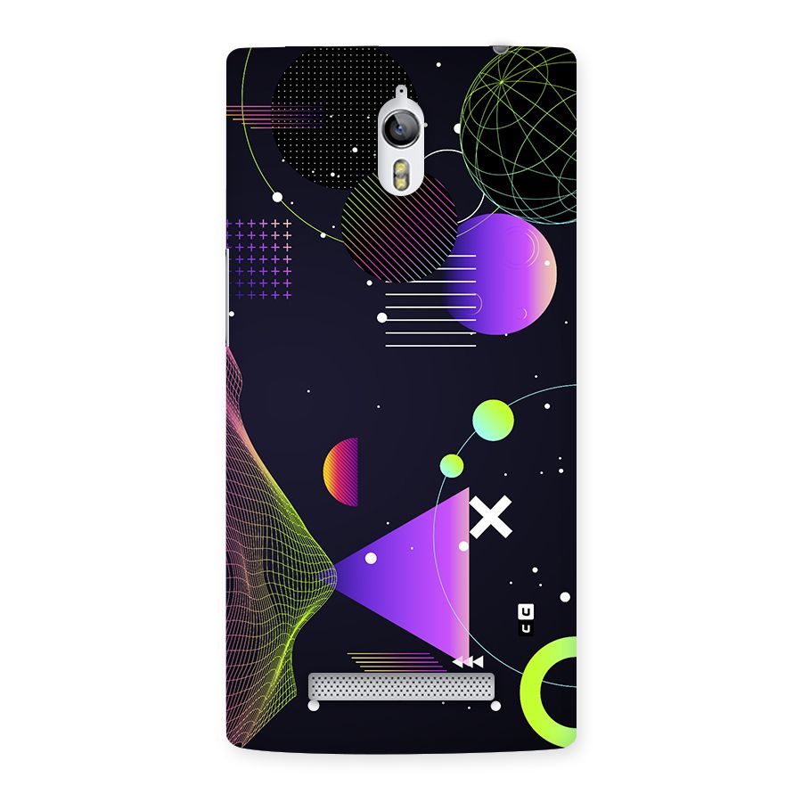 Geometrical Wireframe Back Case for Oppo Find 7