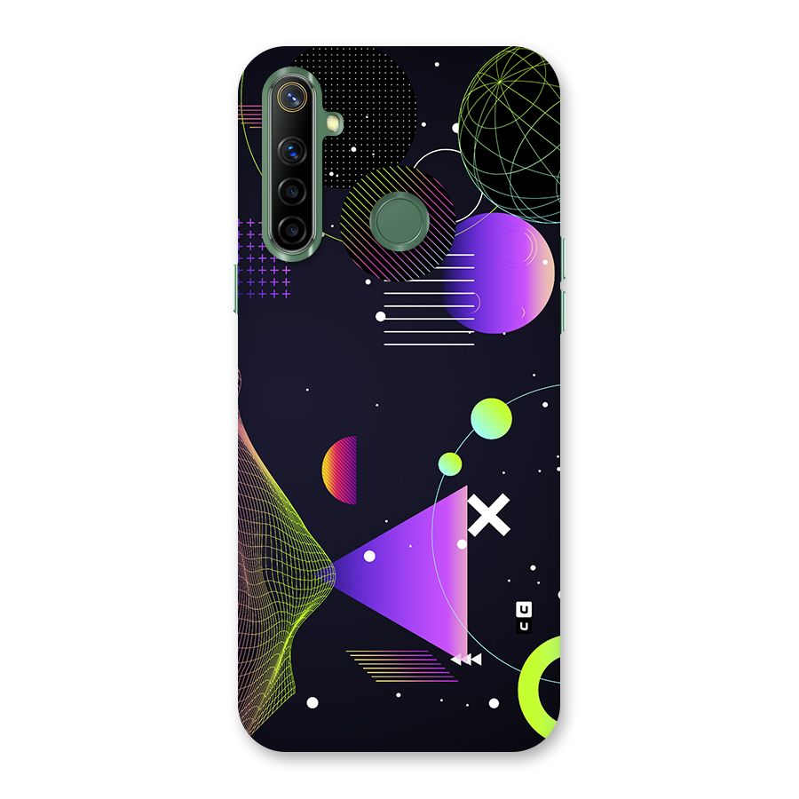 Geometrical Wireframe Back Case for Realme Narzo 10