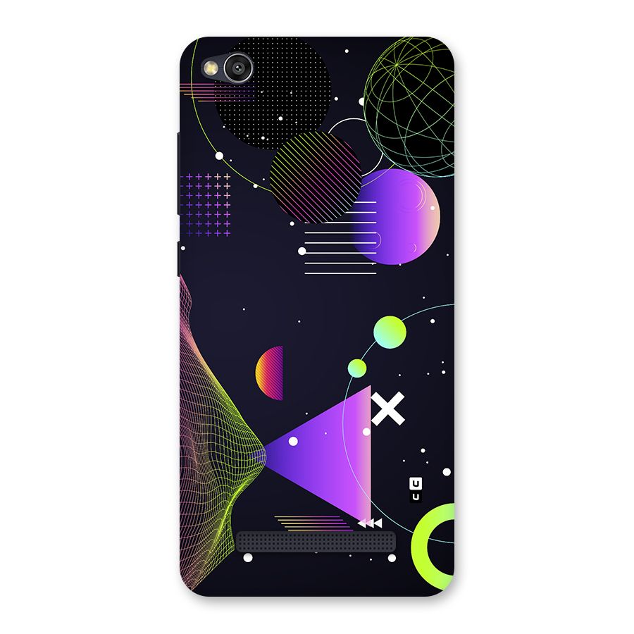 Geometrical Wireframe Back Case for Redmi 4A