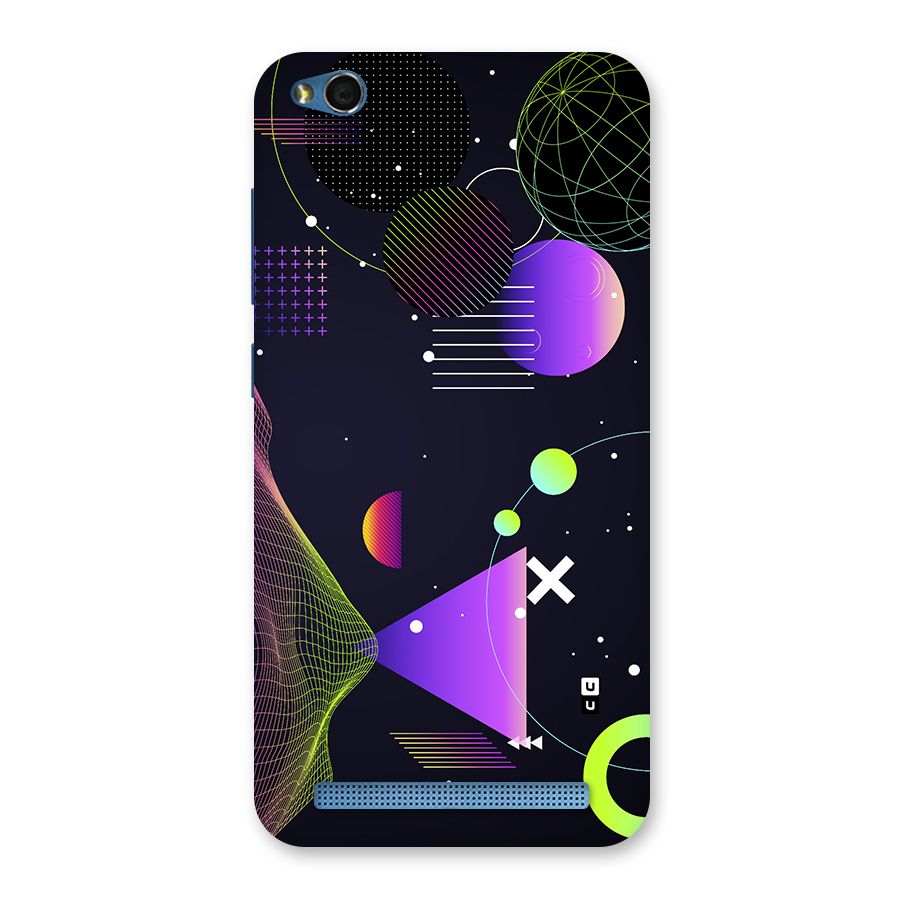 Geometrical Wireframe Back Case for Redmi 5A