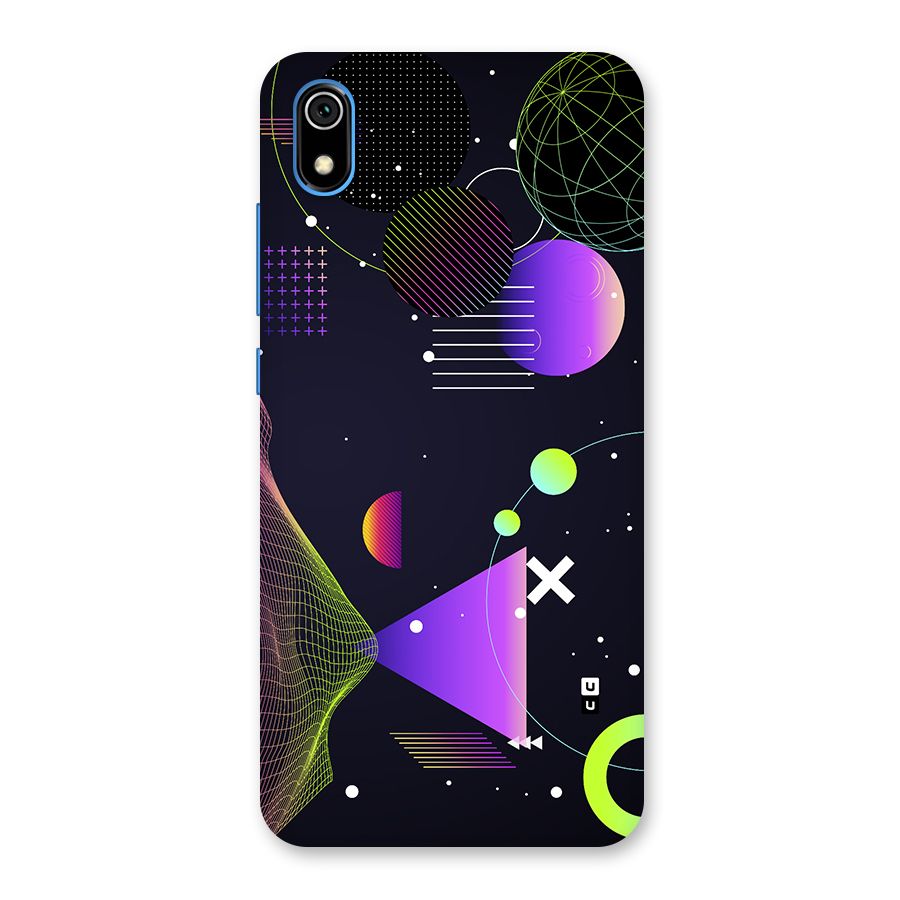 Geometrical Wireframe Back Case for Redmi 7A