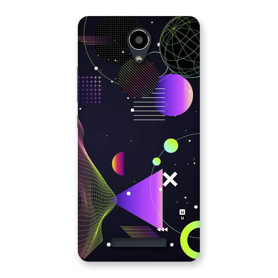 Geometrical Wireframe Back Case for Redmi Note 2