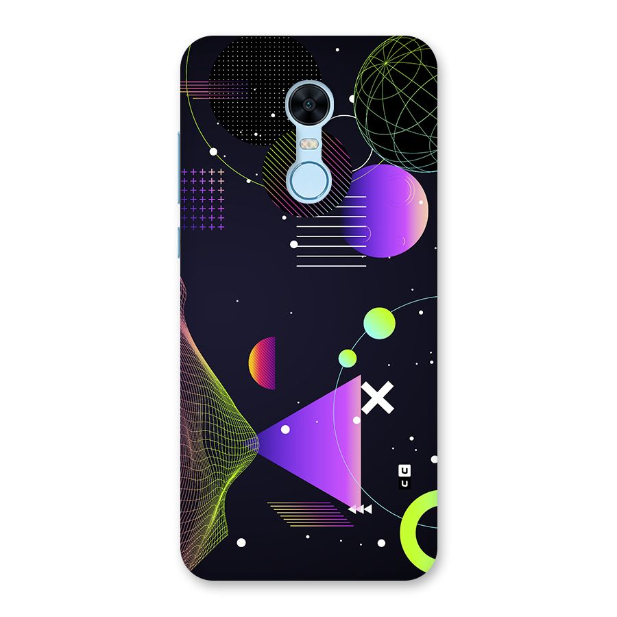 Geometrical Wireframe Back Case for Redmi Note 5