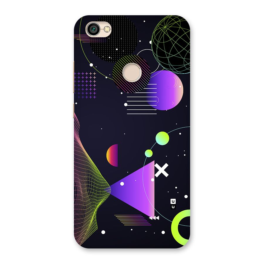 Geometrical Wireframe Back Case for Redmi Y1 2017