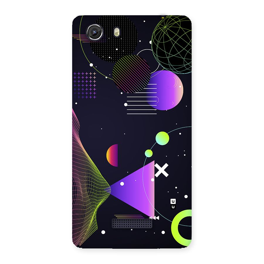 Geometrical Wireframe Back Case for Unite 3