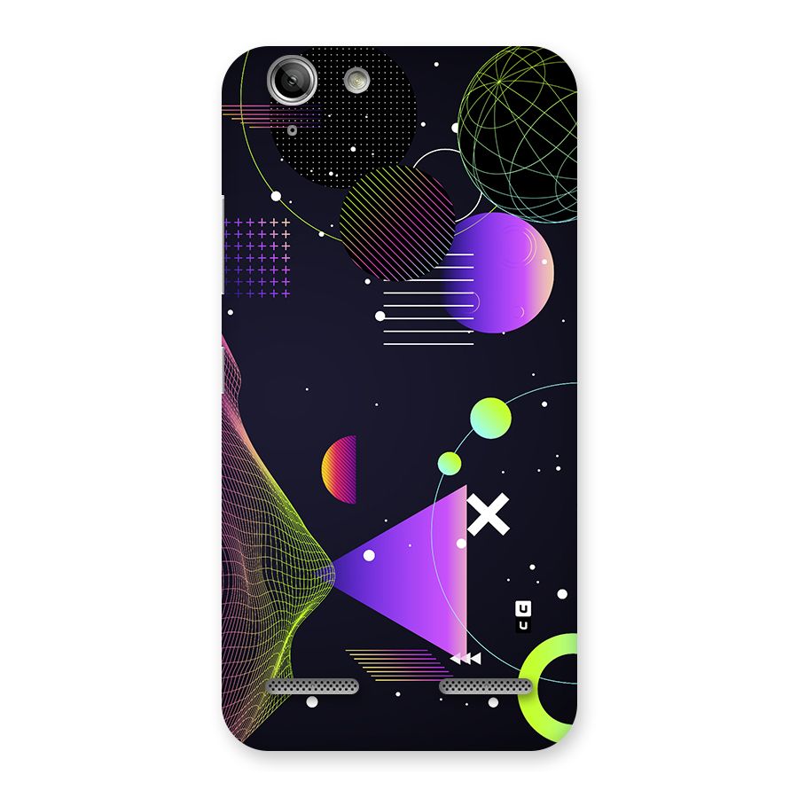 Geometrical Wireframe Back Case for Vibe K5