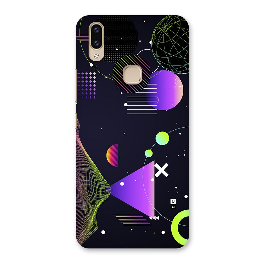 Geometrical Wireframe Back Case for Vivo V9 Youth