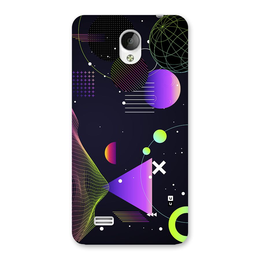 Geometrical Wireframe Back Case for Vivo Y21