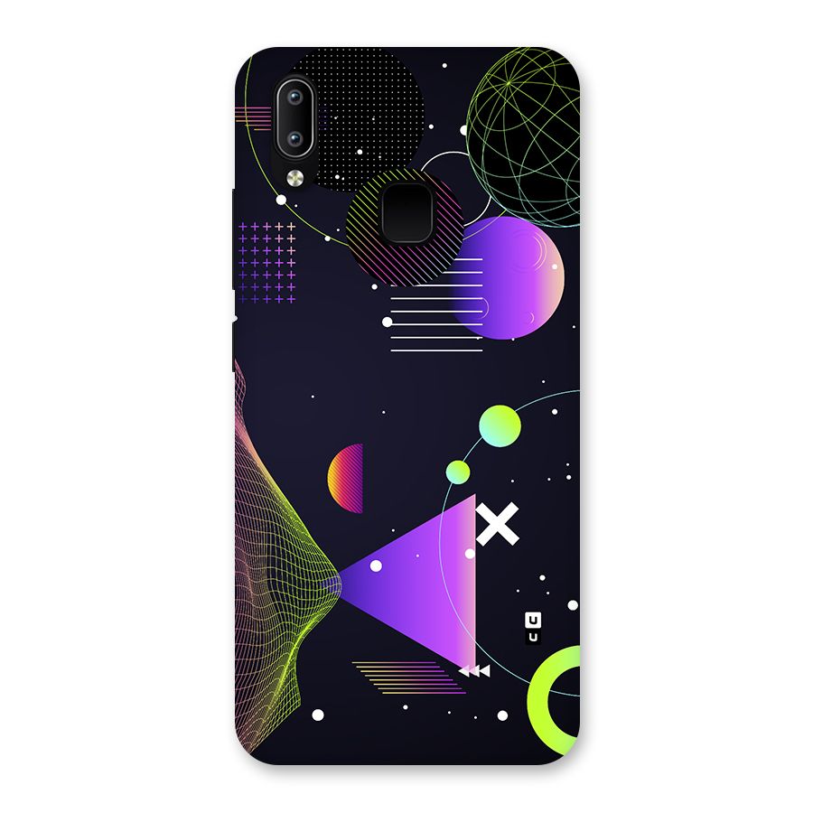 Geometrical Wireframe Back Case for Vivo Y93