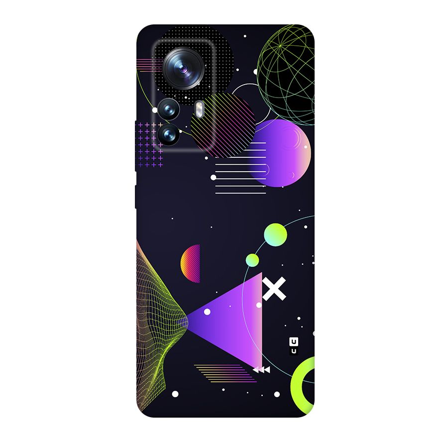 Geometrical Wireframe Back Case for Xiaomi 12 Pro