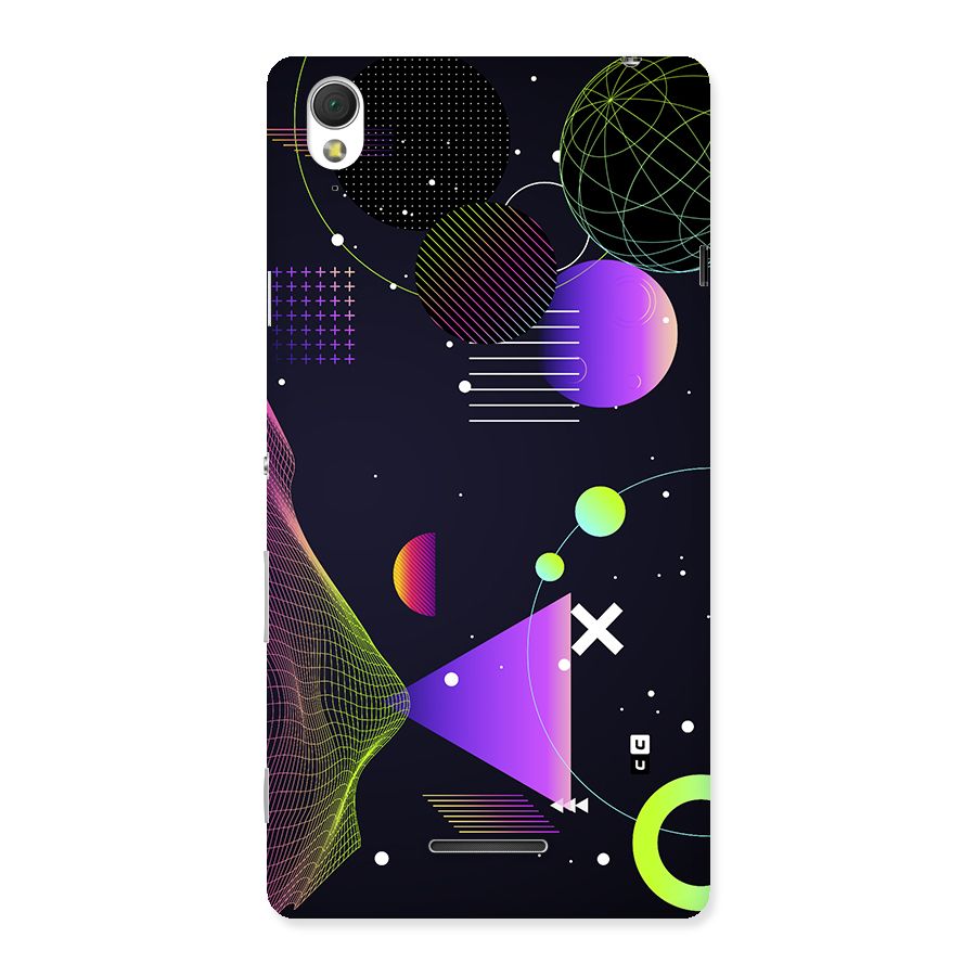 Geometrical Wireframe Back Case for Xperia T3