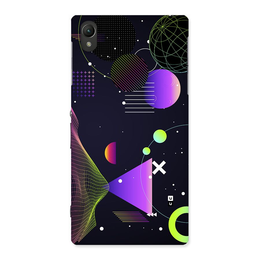 Geometrical Wireframe Back Case for Xperia Z1