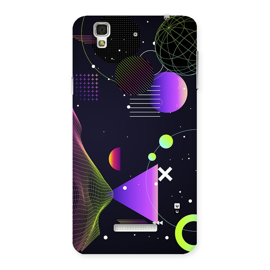 Geometrical Wireframe Back Case for YU Yureka Plus