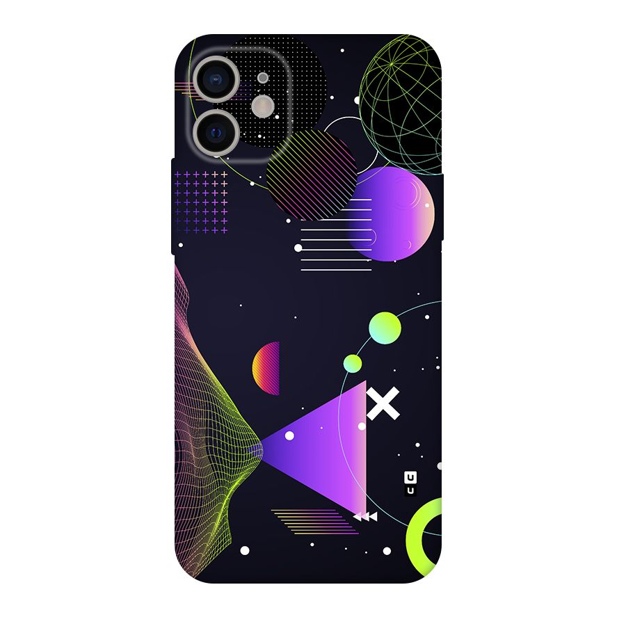 Geometrical Wireframe Back Case for iPhone 11