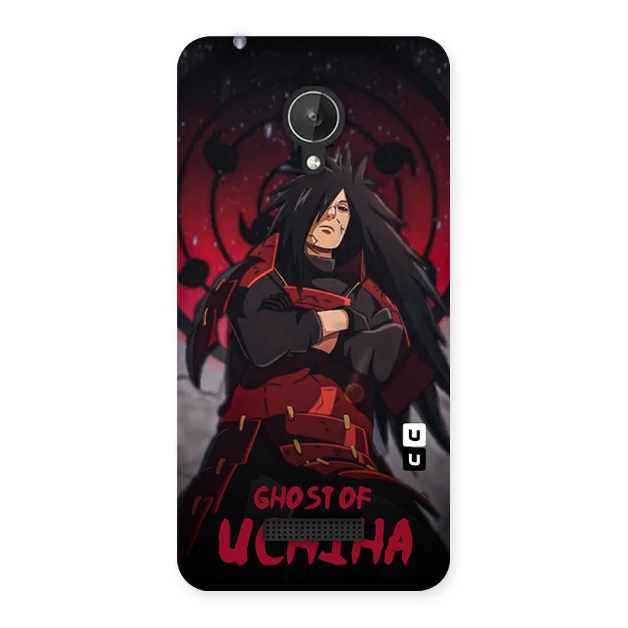 Ghost Of Uchiha Back Case for Canvas Spark Q380