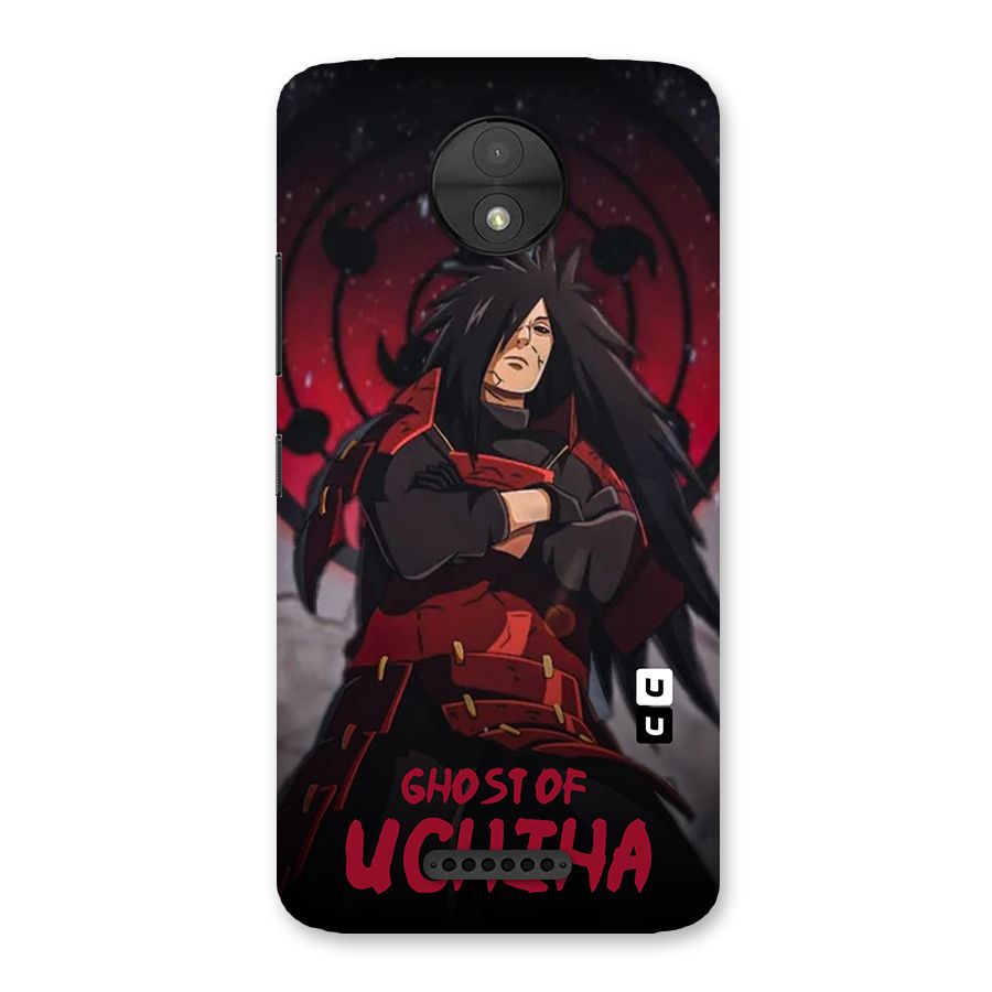 Ghost Of Uchiha Back Case for Moto C