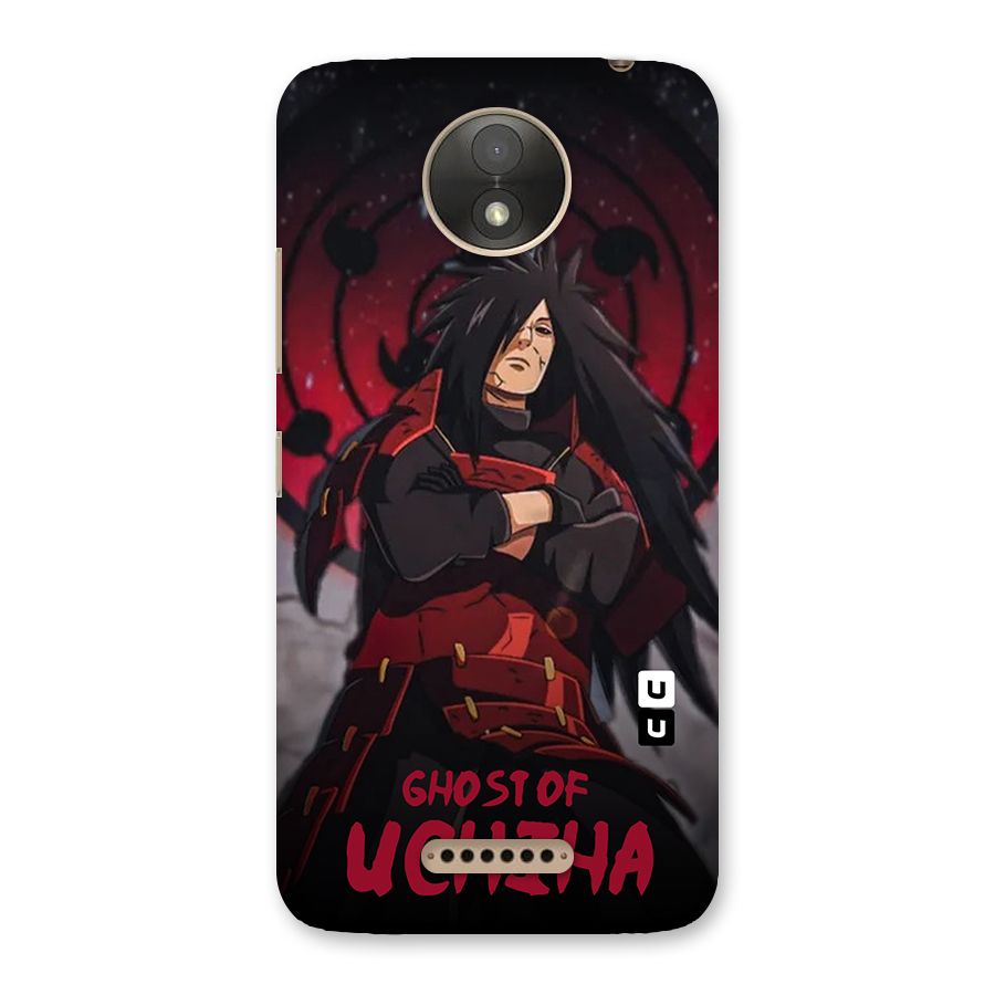 Ghost Of Uchiha Back Case for Moto C Plus