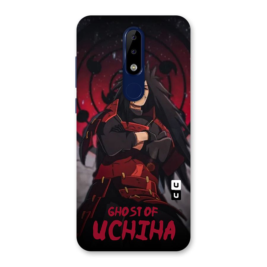 Ghost Of Uchiha Back Case for Nokia 5.1 Plus