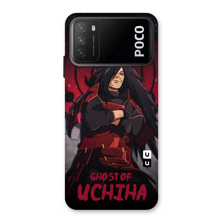 Ghost Of Uchiha Back Case for Poco M3