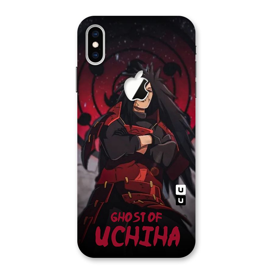 Ghost Of Uchiha Back Case for iPhone XS Max Apple Cut