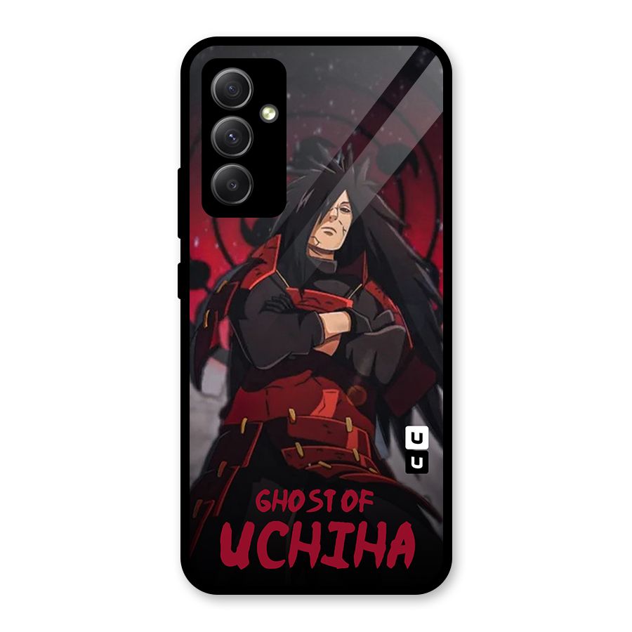 Ghost Of Uchiha Glass Back Case for Galaxy A34