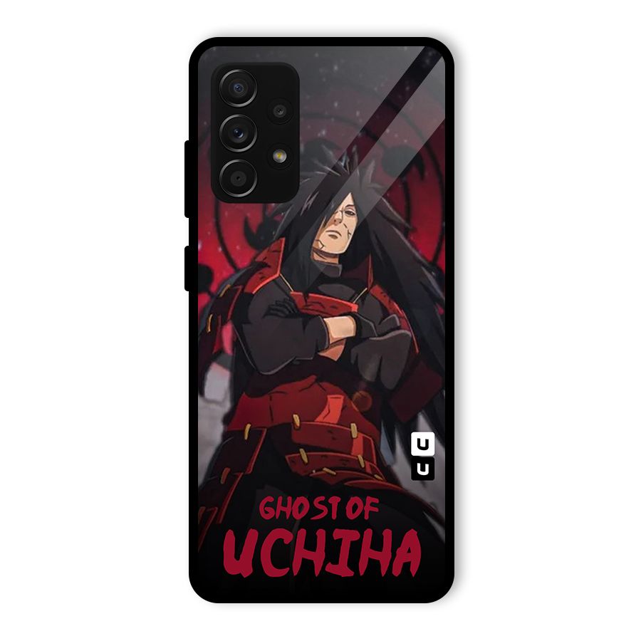 Ghost Of Uchiha Glass Back Case for Galaxy A53 5G