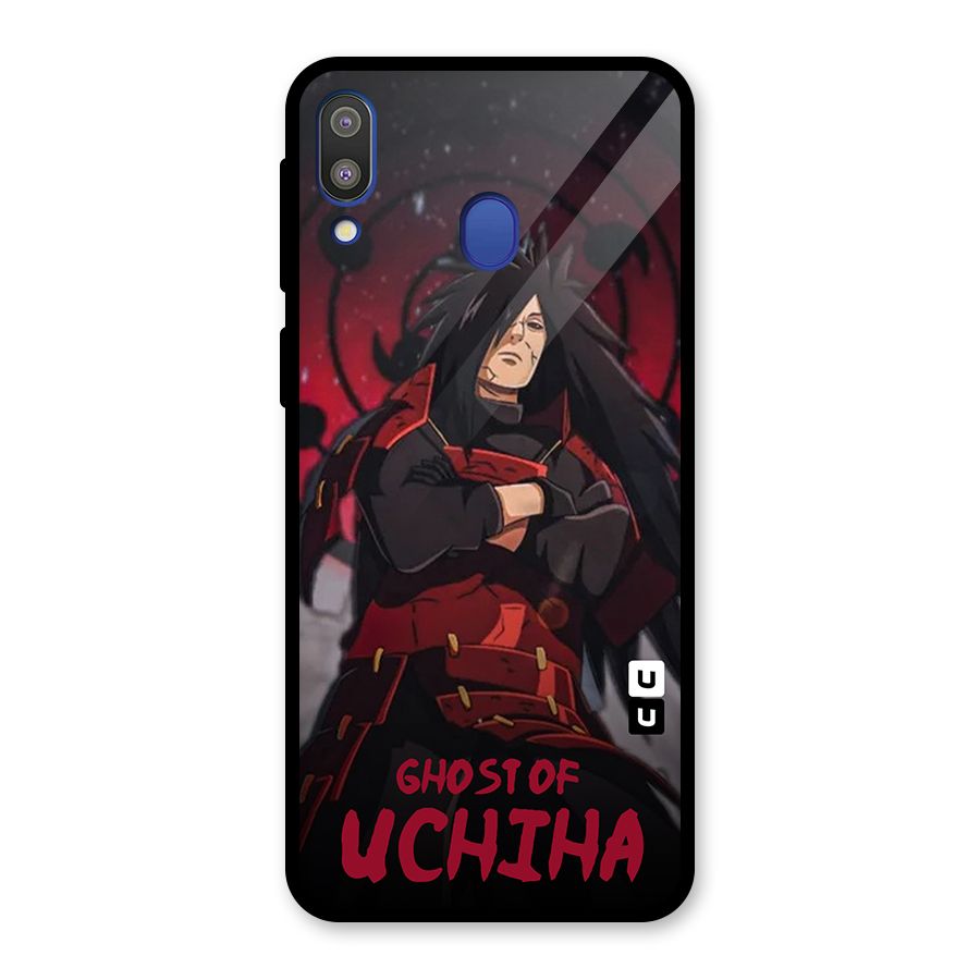 Ghost Of Uchiha Glass Back Case for Galaxy M20