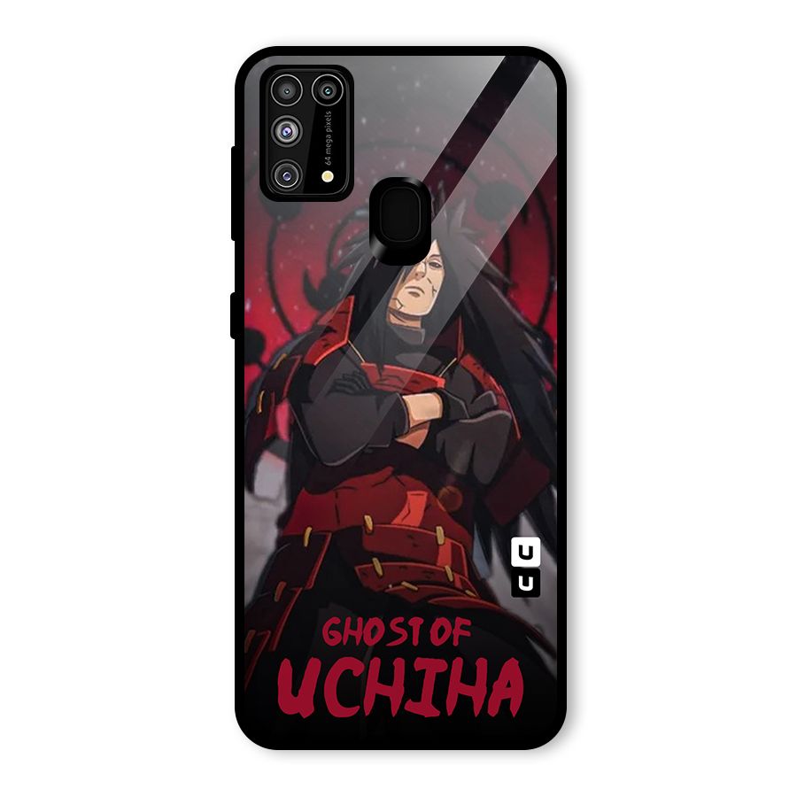 Ghost Of Uchiha Glass Back Case for Galaxy M31