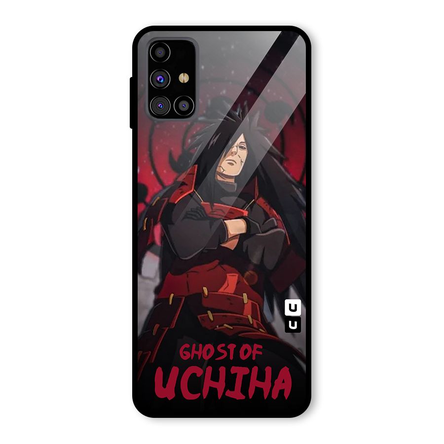 Ghost Of Uchiha Glass Back Case for Galaxy M31s
