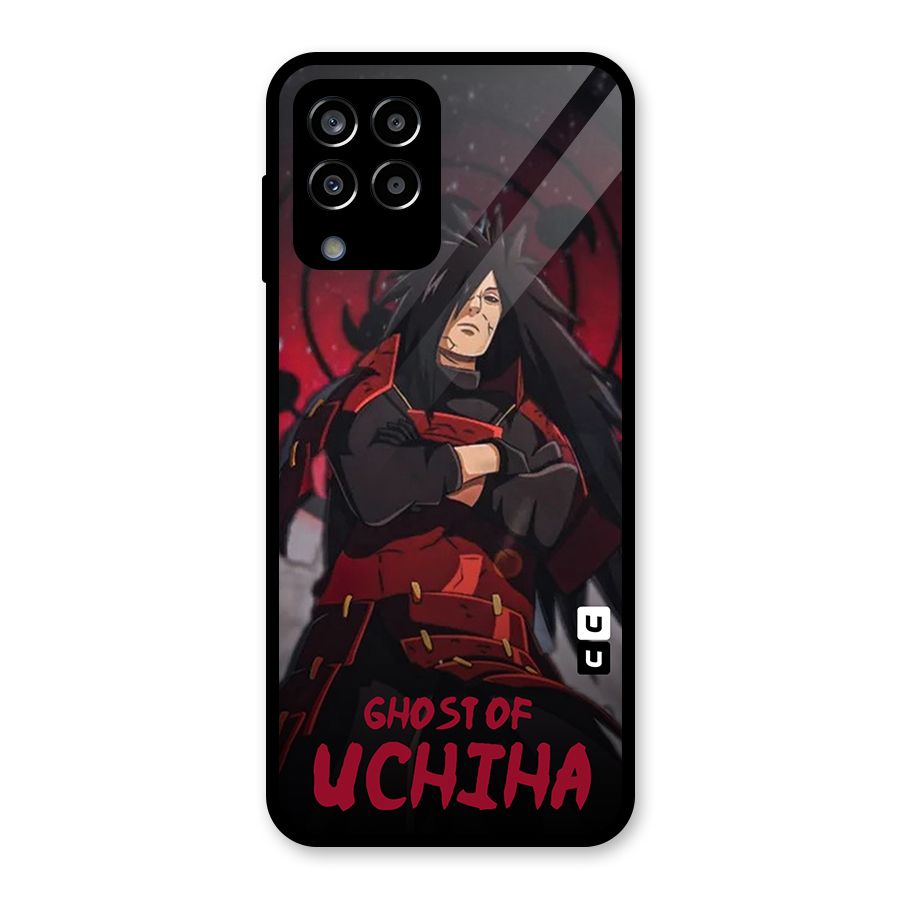 Ghost Of Uchiha Glass Back Case for Galaxy M33