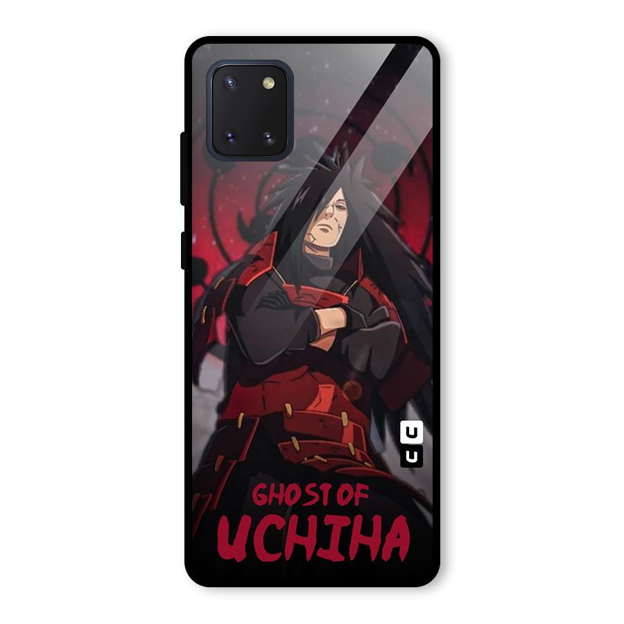 Ghost Of Uchiha Glass Back Case for Galaxy Note 10 Lite