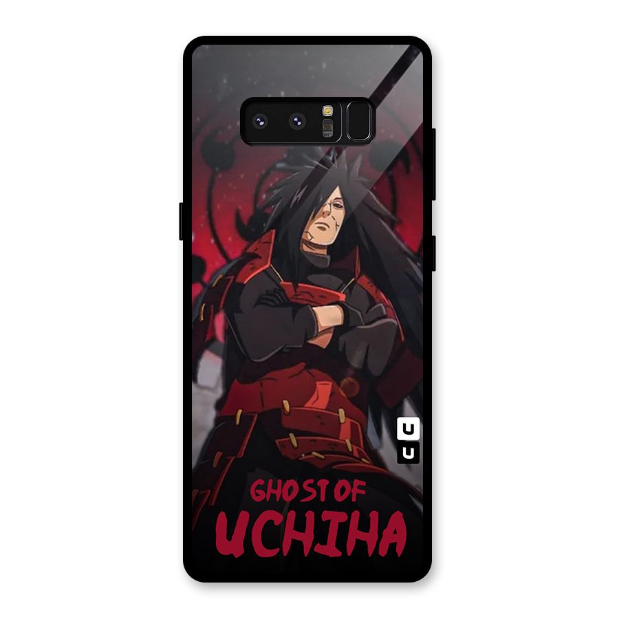 Ghost Of Uchiha Glass Back Case for Galaxy Note 8