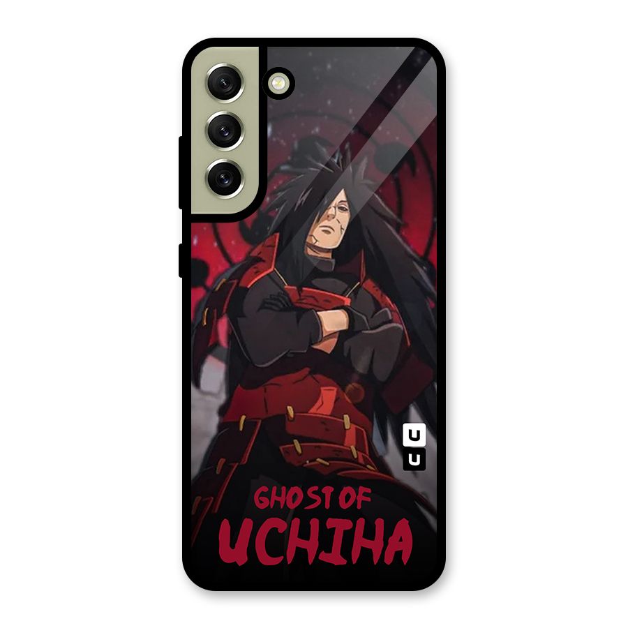 Ghost Of Uchiha Glass Back Case for Galaxy S21 FE 5G