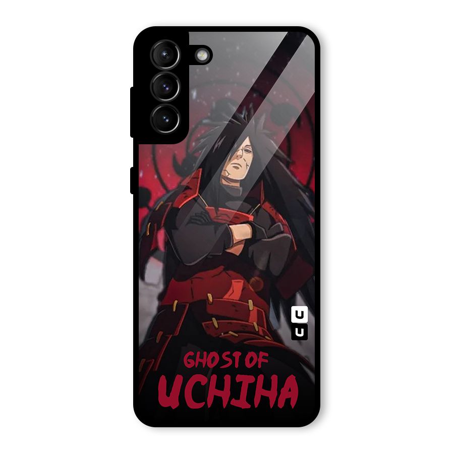 Ghost Of Uchiha Glass Back Case for Galaxy S21 Plus