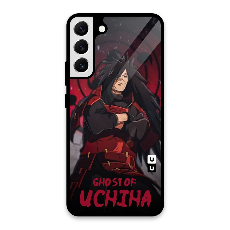 Ghost Of Uchiha Glass Back Case for Galaxy S22 Plus 5G