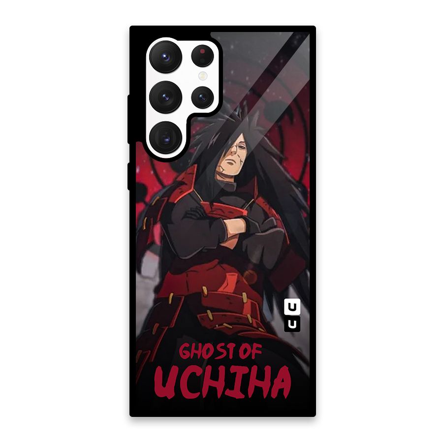 Ghost Of Uchiha Glass Back Case for Galaxy S22 Ultra 5G