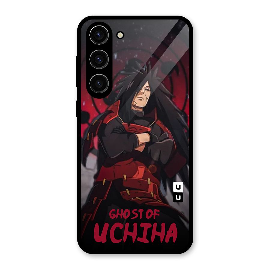 Ghost Of Uchiha Glass Back Case for Galaxy S23 Plus