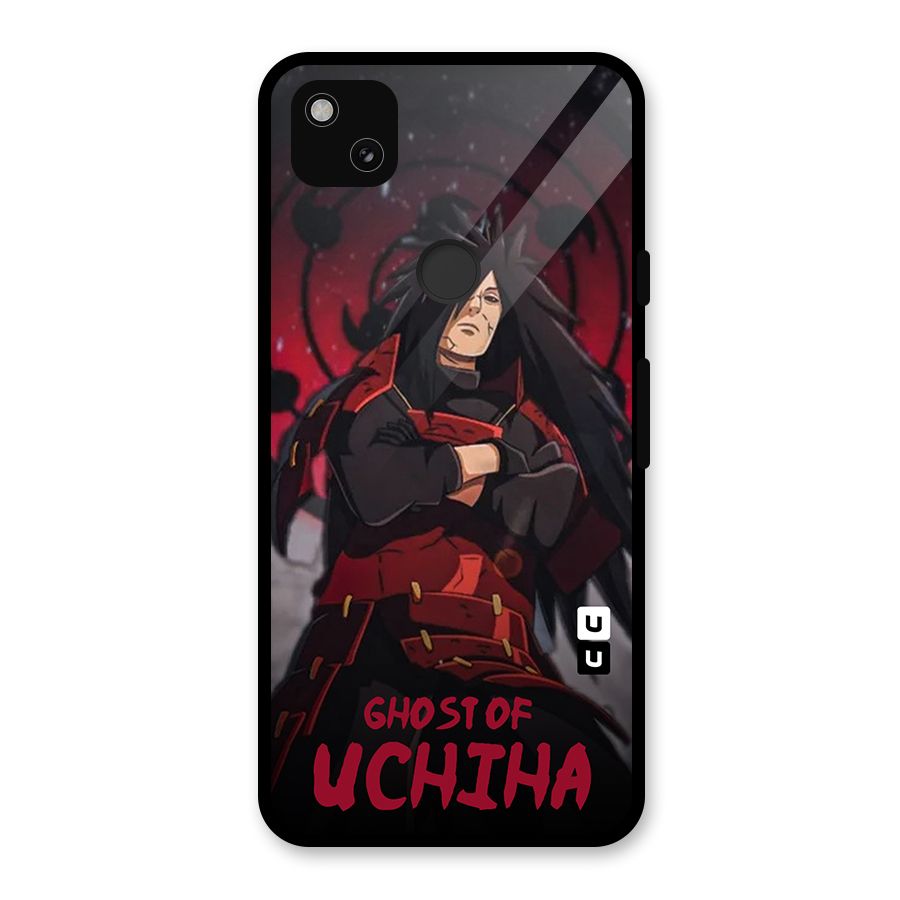 Ghost Of Uchiha Glass Back Case for Google Pixel 4a